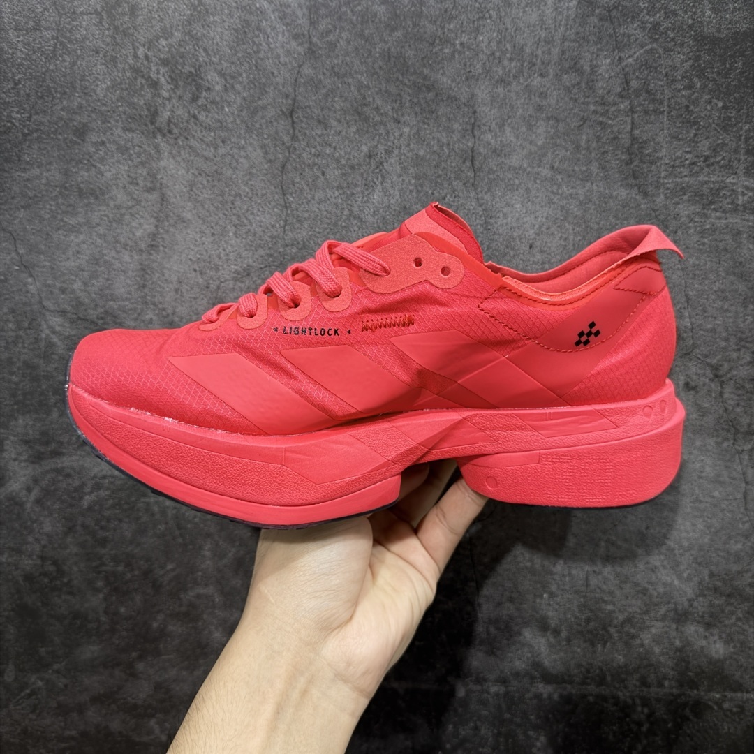 【纯原真碳版】Y-3 Adizero Adios Pro 4 时尚简约舒适潮流 织物耐磨低帮跑步鞋 JR