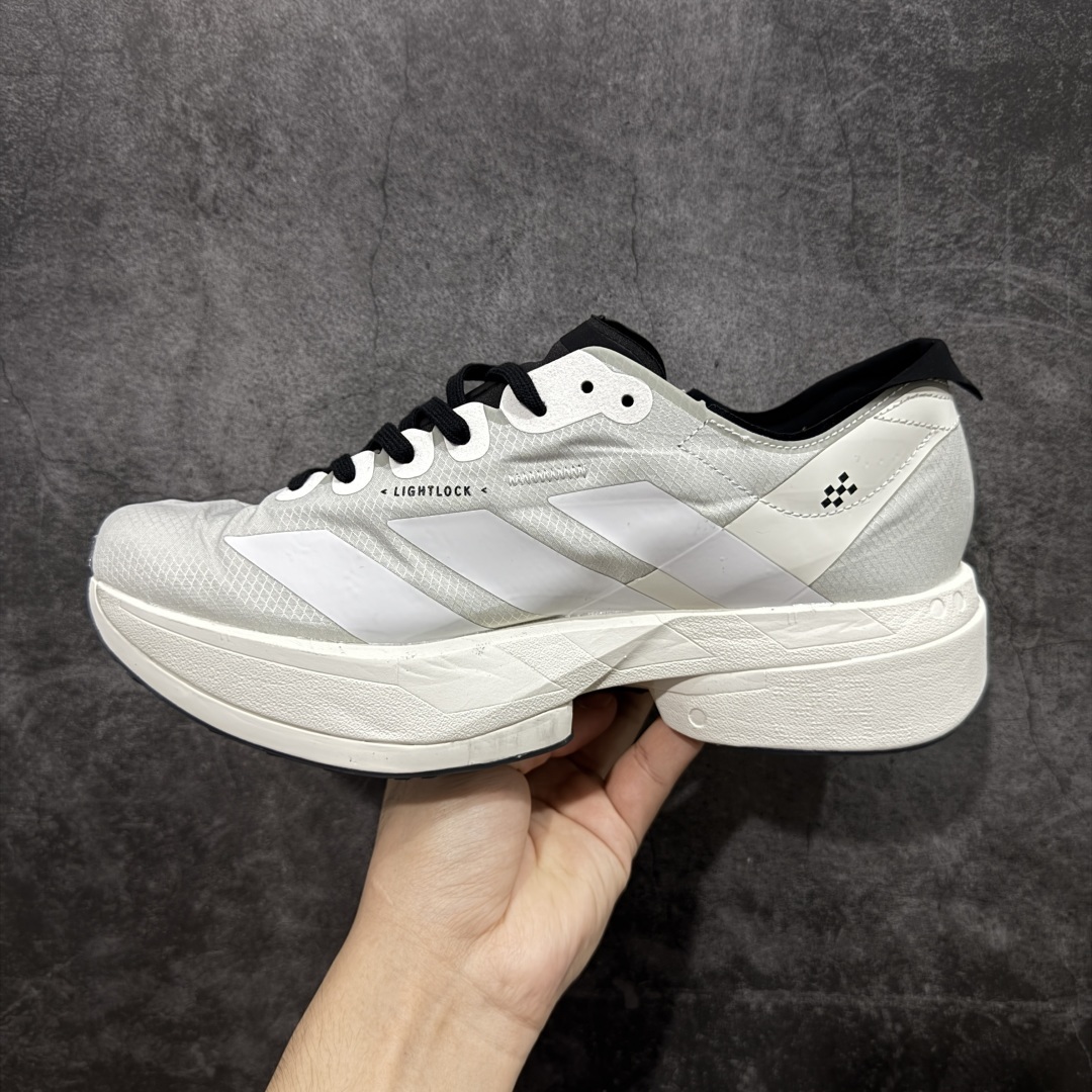 【纯原真碳版】Y-3 Adizero Adios Pro 4 时尚简约舒适潮流 织物耐磨低帮跑步鞋 JR
