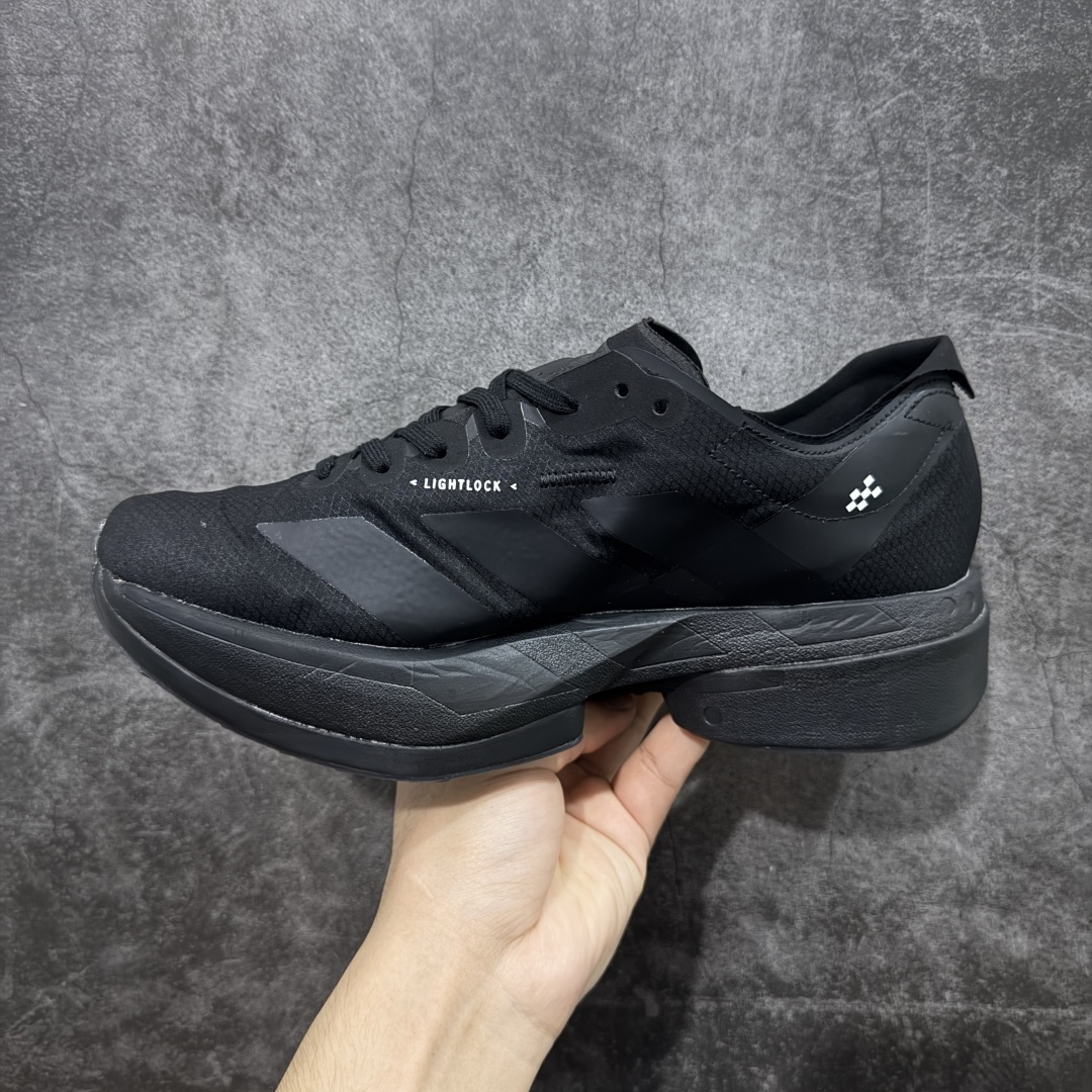 【纯原真碳版】Y-3 Adizero Adios Pro 4 时尚简约舒适潮流 织物耐磨低帮跑步鞋 JR