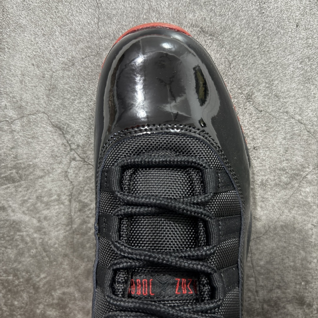 【纯原】Air Jordan AJ11 Retro 新黑红 -326原楦原档案数据开模打造 原厂中底拉帮