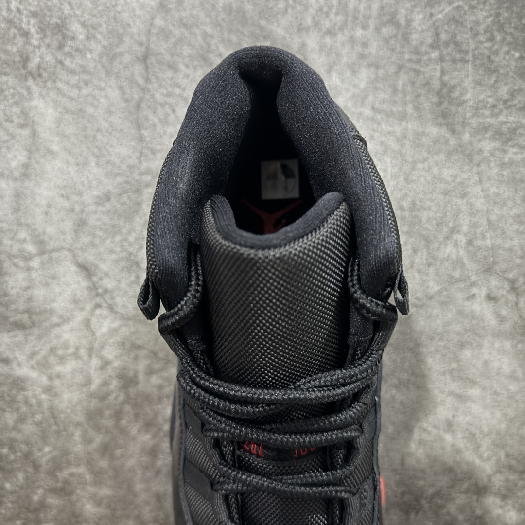 【纯原】Air Jordan AJ11 Retro 新黑红 -326原楦原档案数据开模打造 原厂中底拉帮