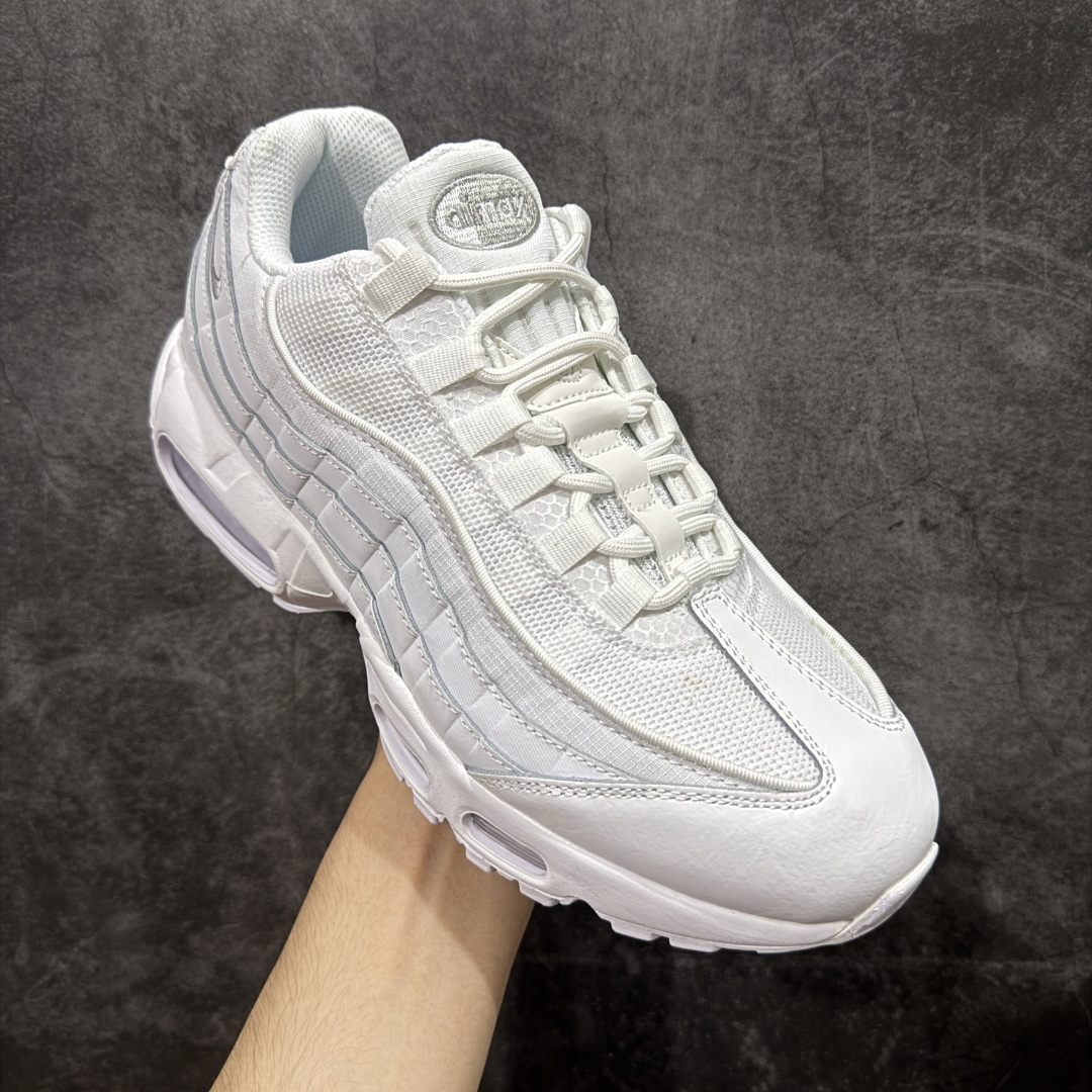 【纯原】NK Air Max 95 OG 联名复古舒适气垫运动鞋 纯白 CT1268-100全部配色 原