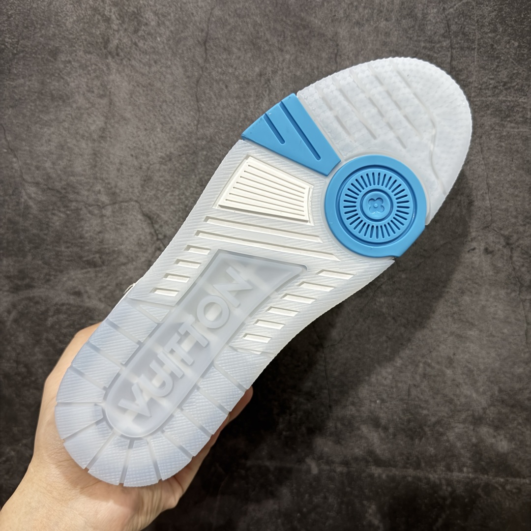 图片[9]-【PK纯原版】Louis Vuitton 路易威登 LV Trainer 低帮休闲板鞋 代购同渠道品质 高端零售 外贸充正专供 原版购入开发 ZP级全套包装 完美楦型 正确卡色 大底TPU 质感媲美原版 细节与原版一致 请注意区分市面通货材 尺码：35 36 37 38 39 40 41 42 43 44 45 46-选品中心