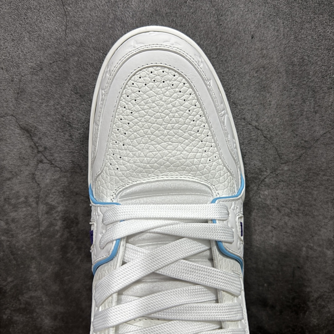 图片[5]-【PK纯原版】Louis Vuitton 路易威登 LV Trainer 低帮休闲板鞋 代购同渠道品质 高端零售 外贸充正专供 原版购入开发 ZP级全套包装 完美楦型 正确卡色 大底TPU 质感媲美原版 细节与原版一致 请注意区分市面通货材 尺码：35 36 37 38 39 40 41 42 43 44 45 46-选品中心