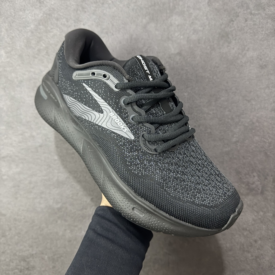 图片[3]-【H11版】Brooks Ghost Max 布鲁克斯 透气缓震支撑休闲运动慢跑鞋 采用改进工程空气网眼组合热熔工艺 鞋面材质密度泡棉缓震系统 中底外置防滑耐磨橡胶底片 回归个性化跑姿 尺码：40 41 42 43 44 45-选品中心