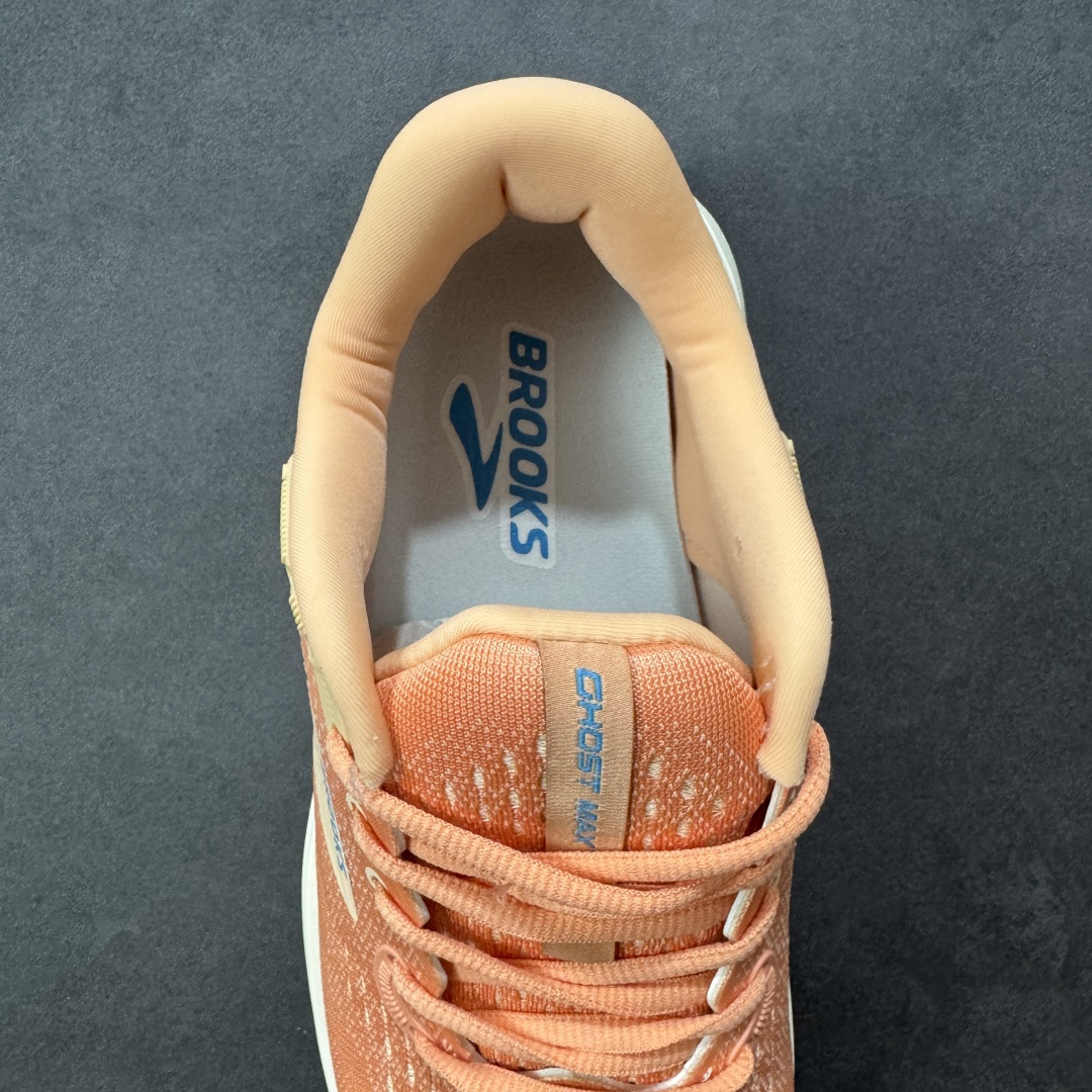 【H11版】Brooks Ghost Max 布鲁克斯 透气缓震支撑休闲运动慢跑鞋 采用改进工程空气网眼
