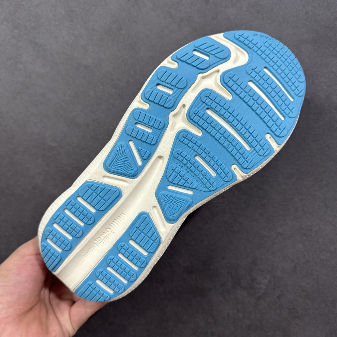 【H11版】Brooks Ghost Max 布鲁克斯 透气缓震支撑休闲运动慢跑鞋 采用改进工程空气网眼