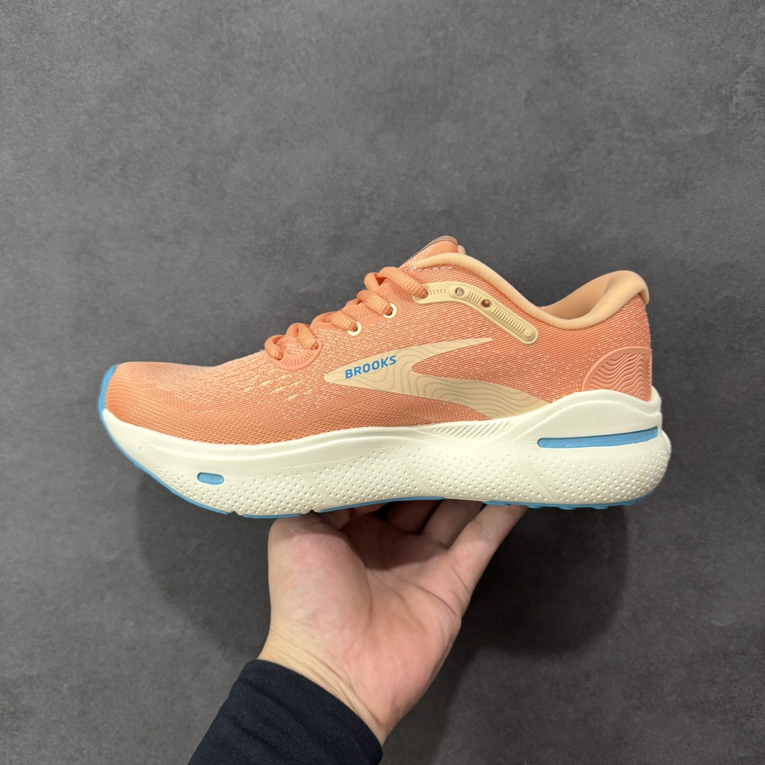 【H11版】Brooks Ghost Max 布鲁克斯 透气缓震支撑休闲运动慢跑鞋 采用改进工程空气网眼