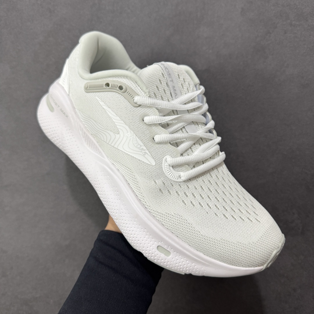 【H11版】Brooks Ghost Max 布鲁克斯 透气缓震支撑休闲运动慢跑鞋 采用改进工程空气网眼