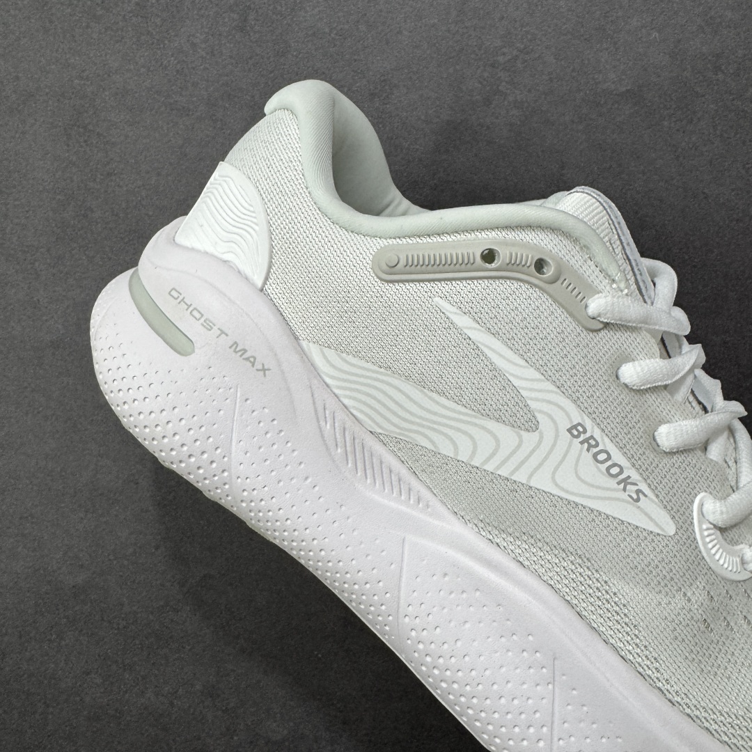 【H11版】Brooks Ghost Max 布鲁克斯 透气缓震支撑休闲运动慢跑鞋 采用改进工程空气网眼