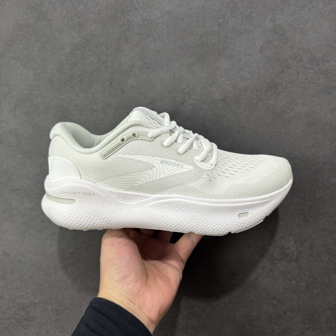 【H11版】Brooks Ghost Max 布鲁克斯 透气缓震支撑休闲运动慢跑鞋 采用改进工程空气网眼