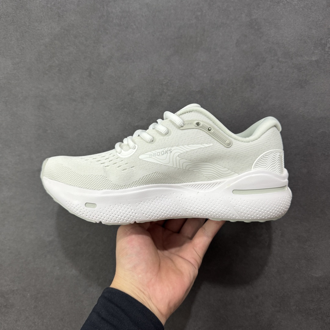 【H11版】Brooks Ghost Max 布鲁克斯 透气缓震支撑休闲运动慢跑鞋 采用改进工程空气网眼