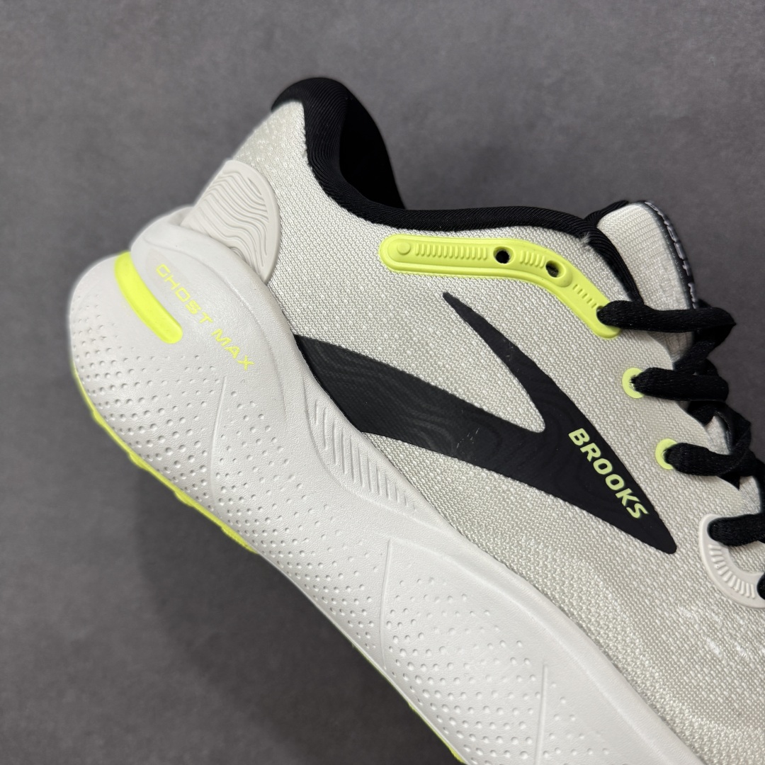 图片[6]-【H11版】Brooks Ghost Max 布鲁克斯 透气缓震支撑休闲运动慢跑鞋 采用改进工程空气网眼组合热熔工艺 鞋面材质密度泡棉缓震系统 中底外置防滑耐磨橡胶底片 回归个性化跑姿 尺码：40 41 42 43 44 45-选品中心