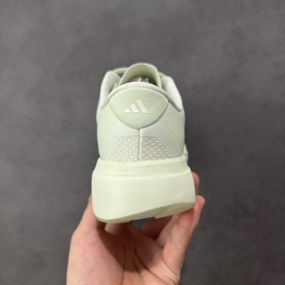 图片[4]-【公司级】Ad Adizero Evo SL 轻盈跑鞋 耐磨减震专业跑步鞋 冲向目标，一路向前，不断挑战和突破自我 无论是平时训练还是马拉松，让这款adidas跑步鞋伴你畅快开跑 兼具舒适性和结构感，搭载Lightstrike科技，为步伐注入活力 货号：JR5840 尺码：36 36.5 37 38 38.5 39 40 40.5 41 42 42.5 43 44 44.5 45 46 编码：FSB220230-选品中心