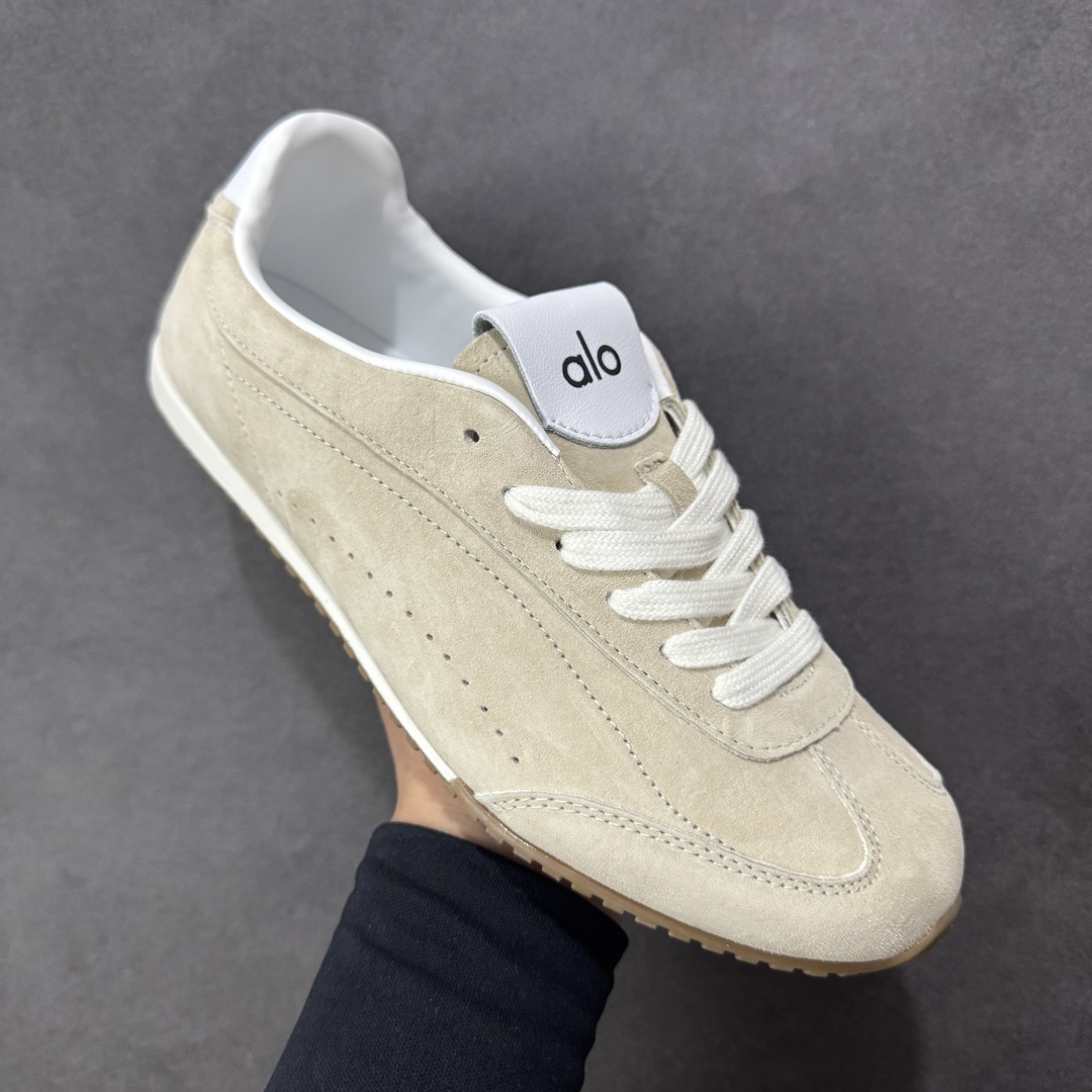 【K版纯原】Alo Yoga Sunset Sneaker 徳训生活休闲鞋 米色货号：A0891U-CR