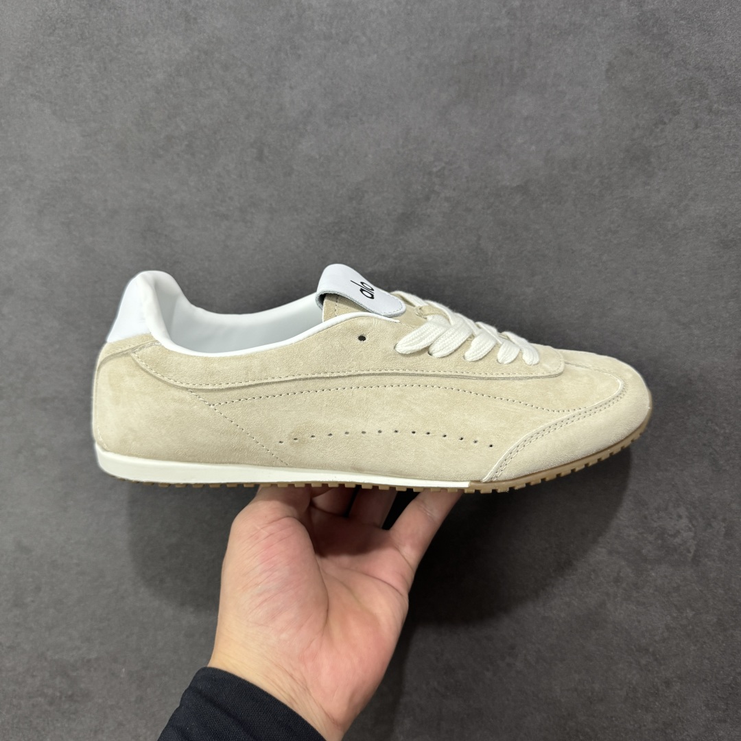 【K版纯原】Alo Yoga Sunset Sneaker 徳训生活休闲鞋 米色货号：A0891U-CR