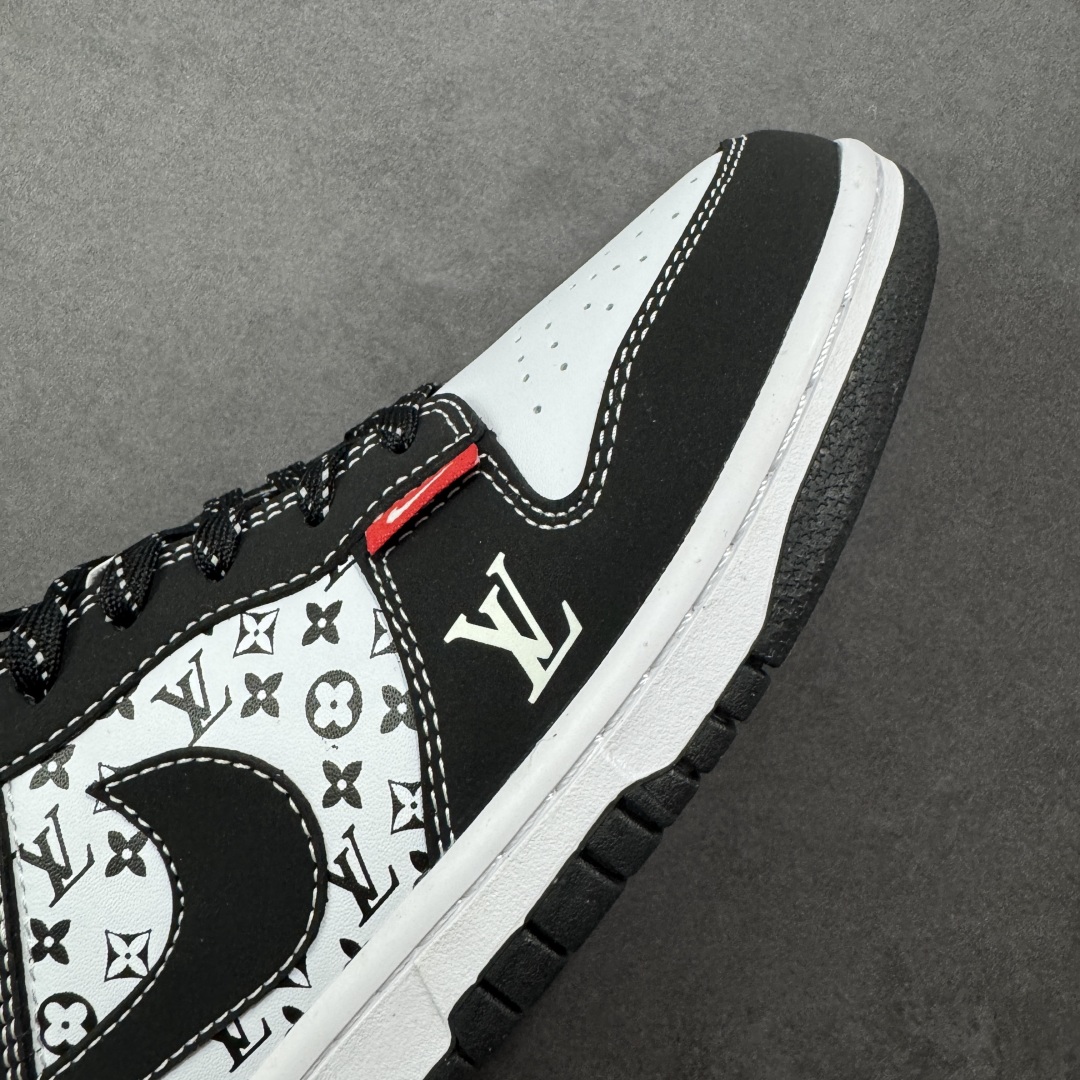 【纯原】Nike SB Dunk Low“LV联名——红标印花” 周年高端定制 低帮休闲板鞋 定制鞋盒 