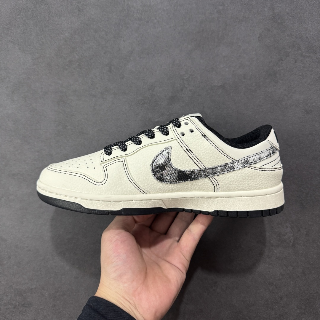 【纯原】Nike SB Dunk Low LV联名 米黑牛仔勾 周年高端定制 低帮休闲板鞋#定制鞋盒 大