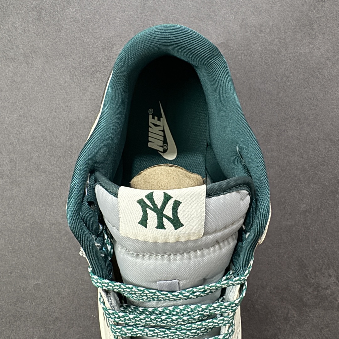 【纯原】Nike SB Dunk Low “MLB联名——米灰绿小双勾” 高端定制 低帮休闲板鞋 定制鞋