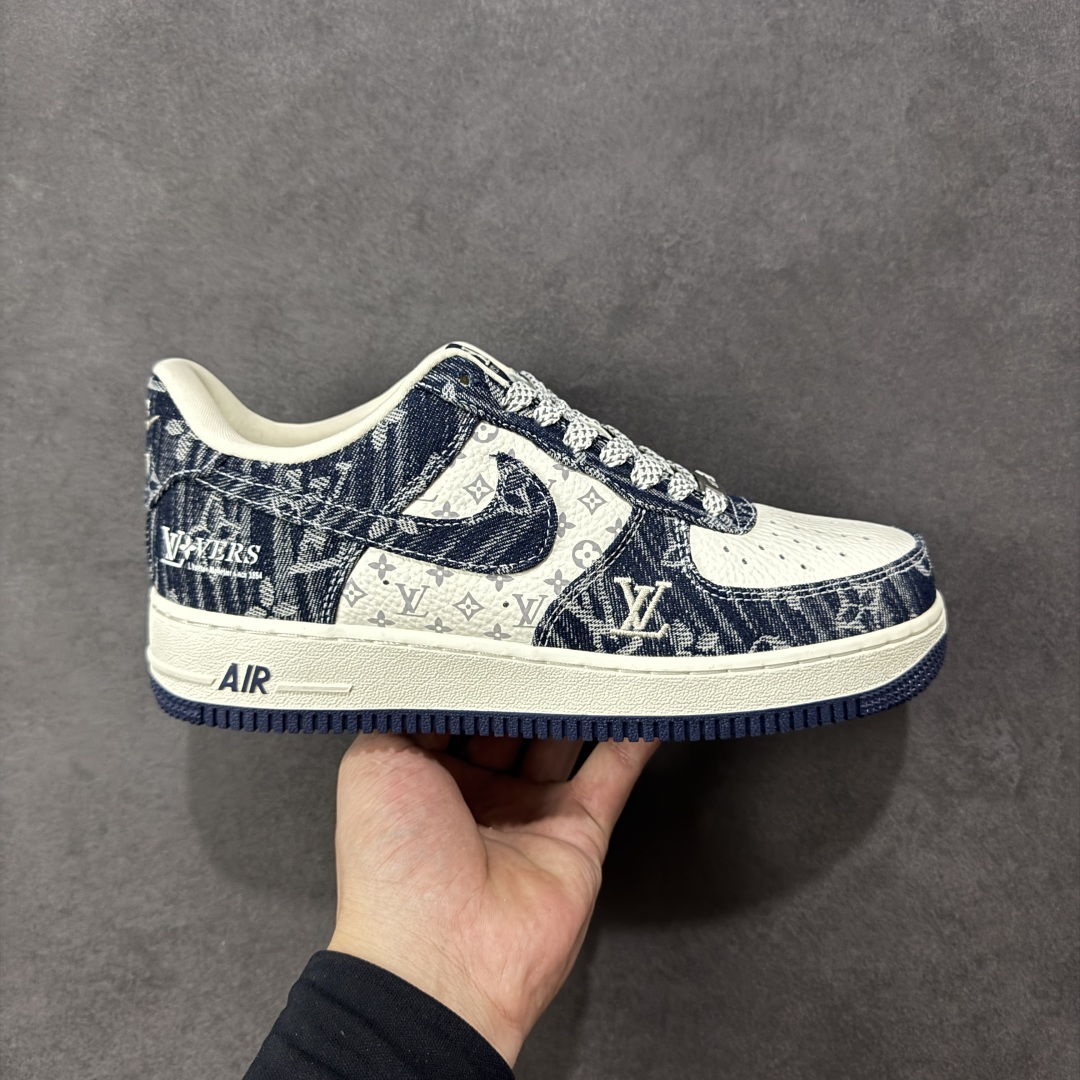 【纯原】Nike Air Force 1'07 Low LV联名 白蓝 空军一号低帮休闲板鞋 YF951