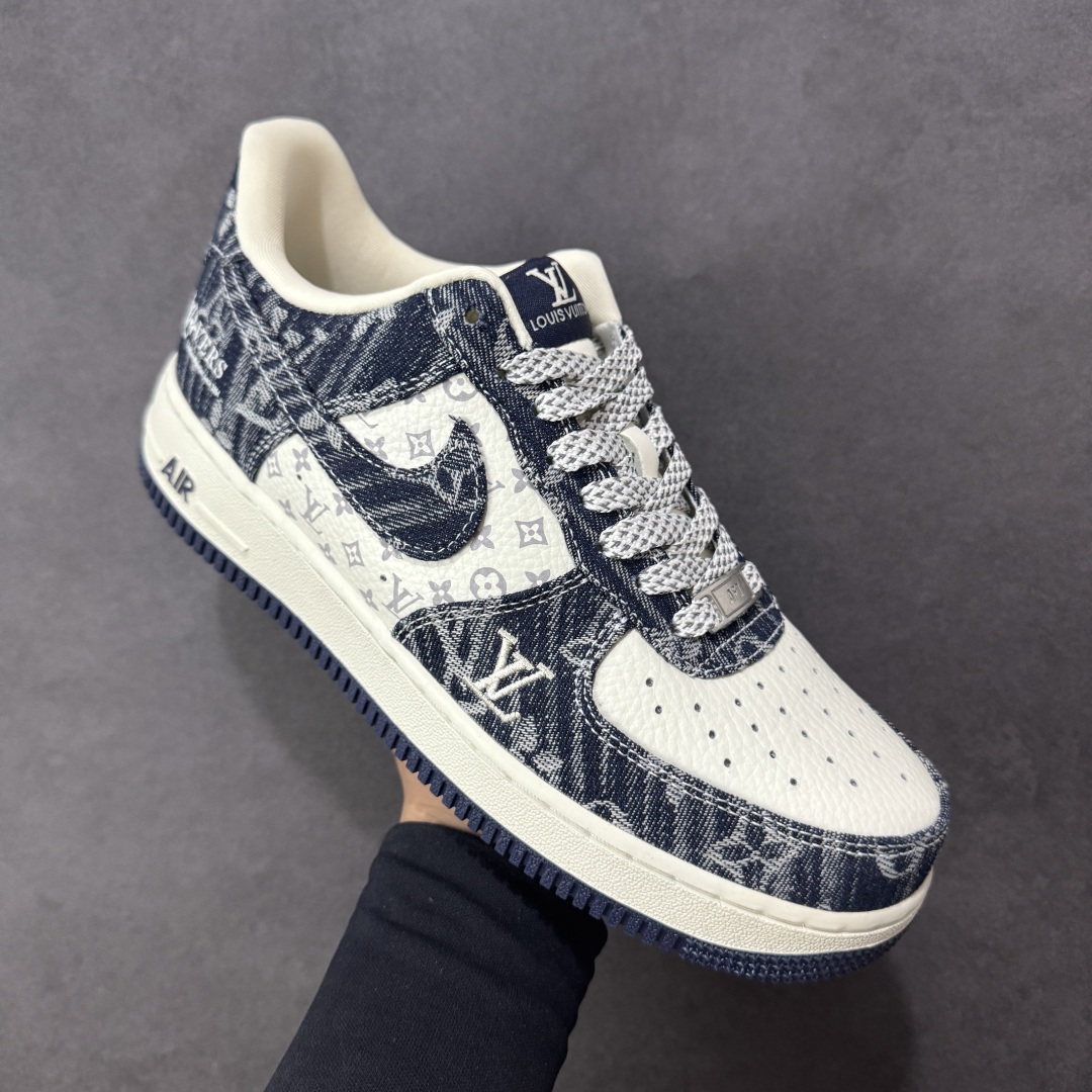 【纯原】Nike Air Force 1'07 Low LV联名 白蓝 空军一号低帮休闲板鞋 YF951