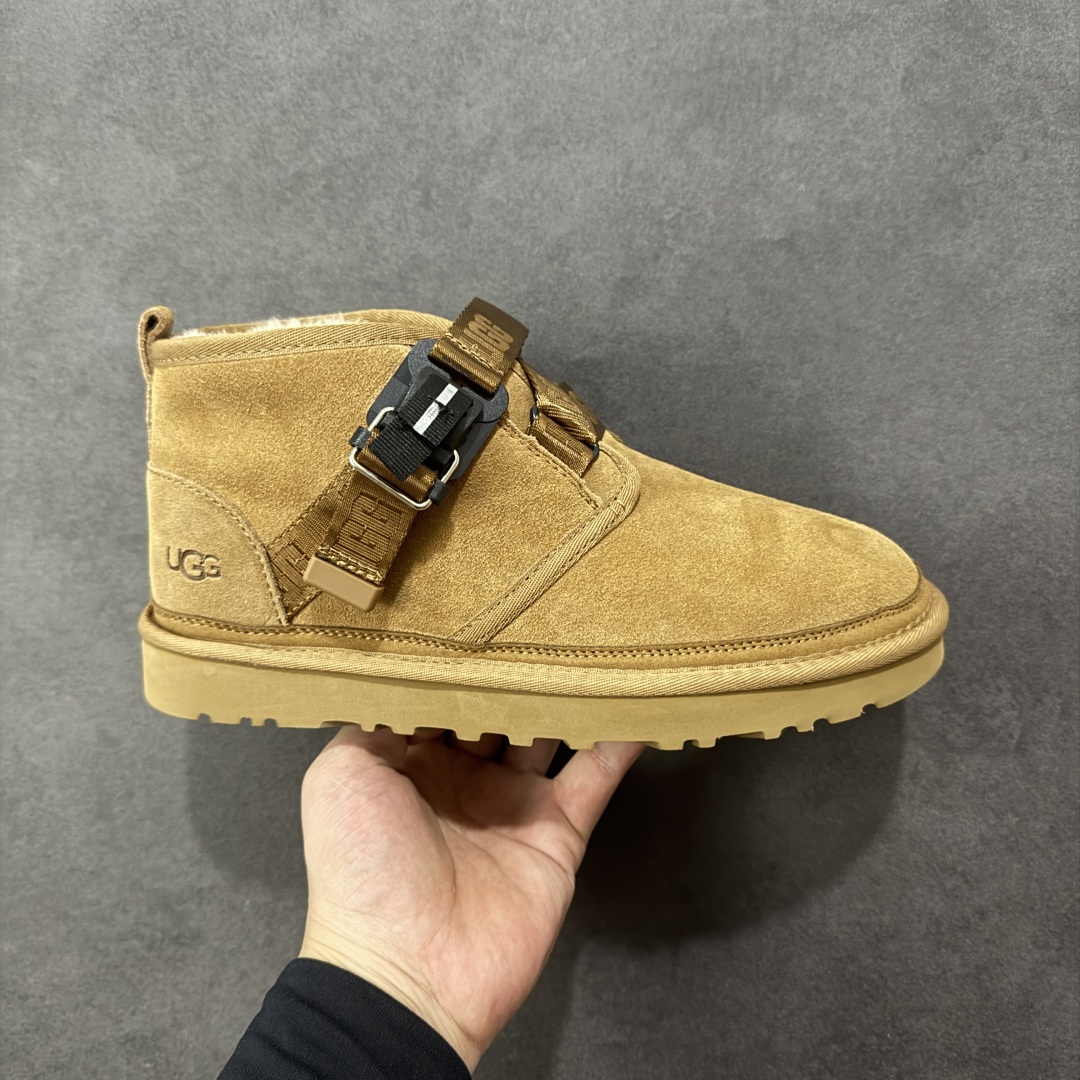 【顶级Y版】UGG 0720经典秋冬羊皮毛一体雪地靴 梅尔男鞋 桑坡大厂直供 拒绝高利润 区别杀猪版本 隆丰A级澳洲进口羊皮毛一体 完全遵循ZP工艺流程 代工厂原厂版师 秉承无原鞋不开发选择 注重每一处细节 市面最正版型 TREADLITE\