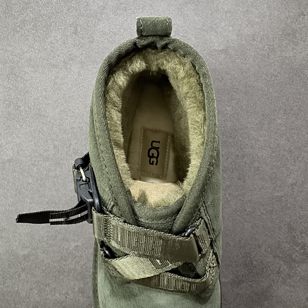 图片[7]-【顶级Y版】UGG 0720经典秋冬羊皮毛一体雪地靴 梅尔男鞋 桑坡大厂直供 拒绝高利润 区别杀猪版本 隆丰A级澳洲进口羊皮毛一体 完全遵循ZP工艺流程 代工厂原厂版师 秉承无原鞋不开发选择 注重每一处细节 市面最正版型 TREADLITE\”轻翼\”科技外底 轻便/耐用/柔韧/桩型 翻毛皮鞋面 细腻亲肤再生聚酯纤维滚边 舒适易打理 保暖性佳 UGG plush™ 里衬和内底 茸软亲肤 舒适暖足 经典鞋型搭配轻盈厚底 稳稳拿捏秋冬出街时髦造型 Treadlite by UGG 轻翼大底 轻盈缓震 为双足减负 舒适轻便 助你轻松畅玩整天 尺码：40-44-选品中心