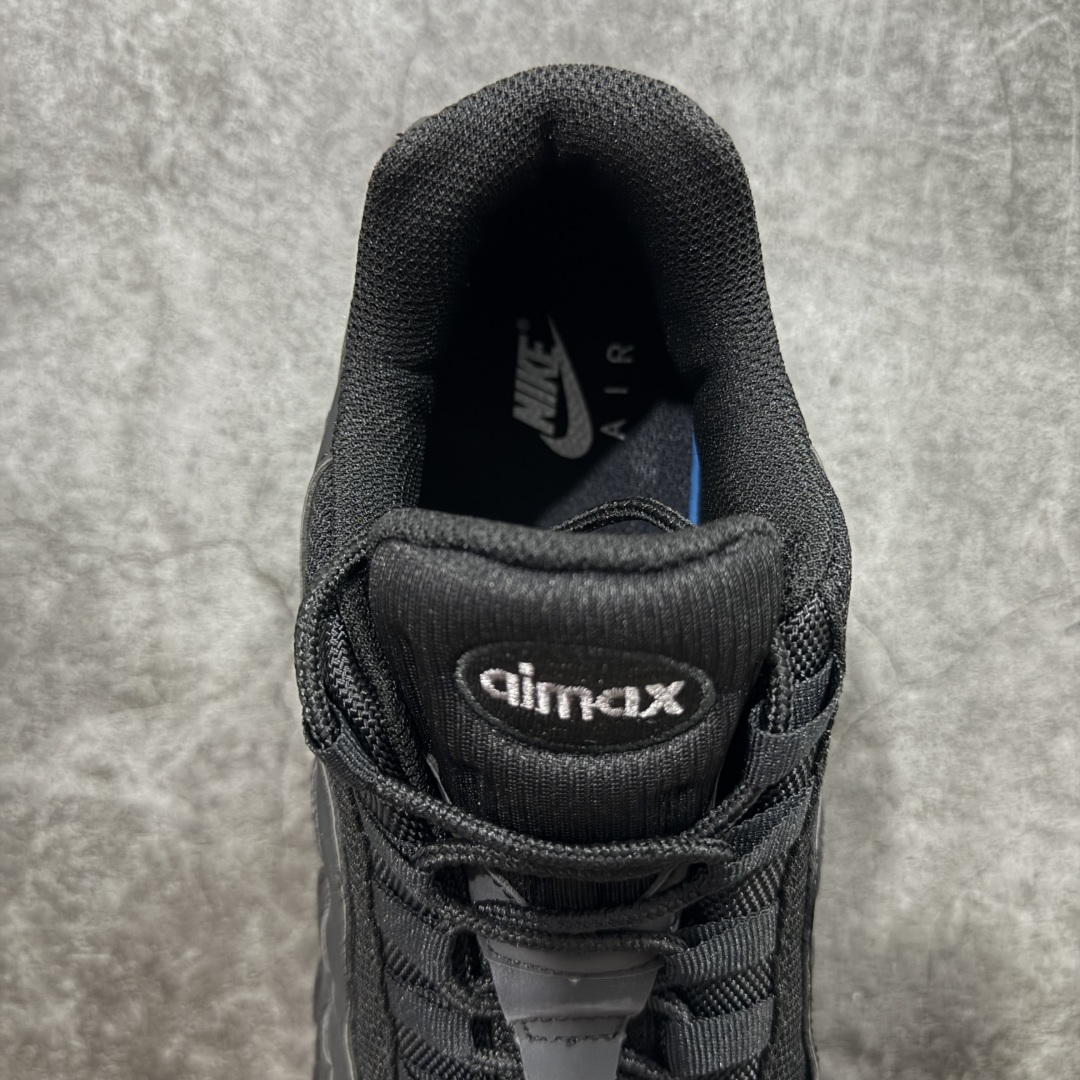 【纯原】NK Air Max 95 OG 联名复古舒适气垫运动鞋 纯黑 CI3705-001全部配色 原