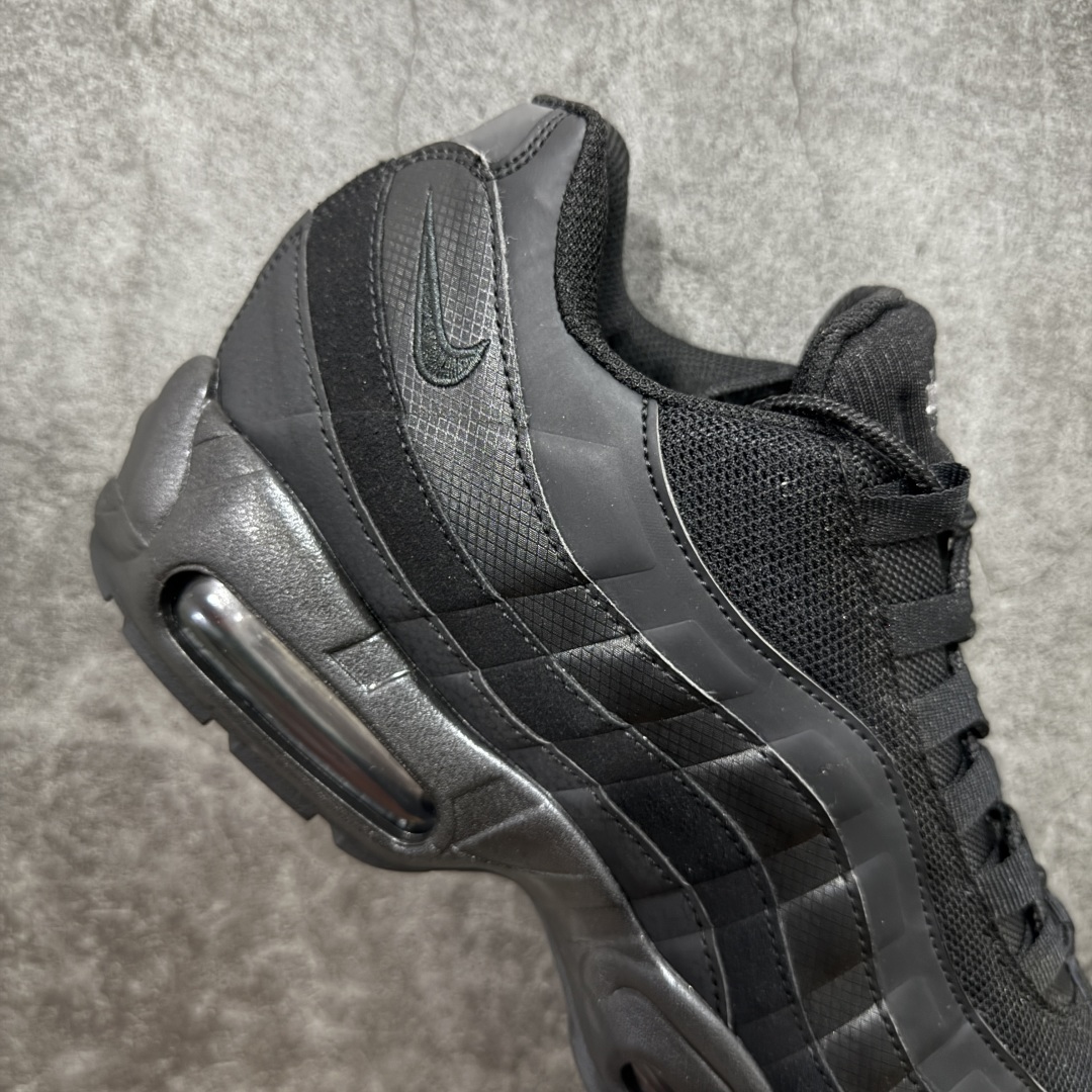 【纯原】NK Air Max 95 OG 联名复古舒适气垫运动鞋 纯黑 CI3705-001全部配色 原