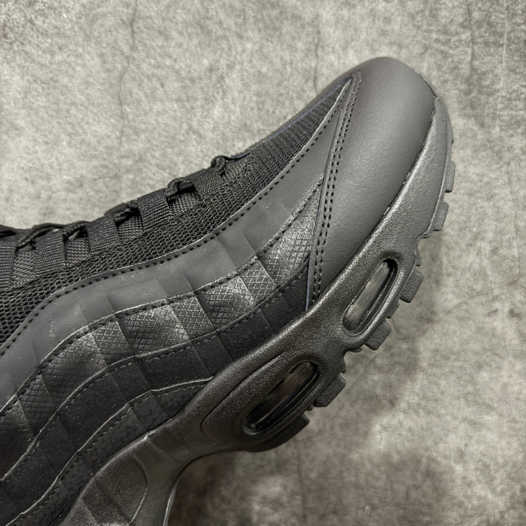 【纯原】NK Air Max 95 OG 联名复古舒适气垫运动鞋 纯黑 CI3705-001全部配色 原