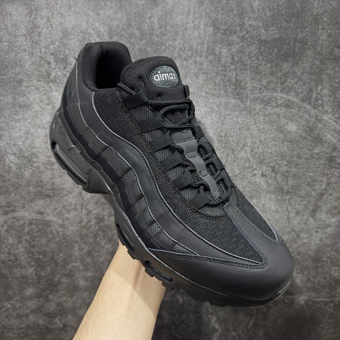 【纯原】NK Air Max 95 OG 联名复古舒适气垫运动鞋 纯黑 CI3705-001全部配色 原