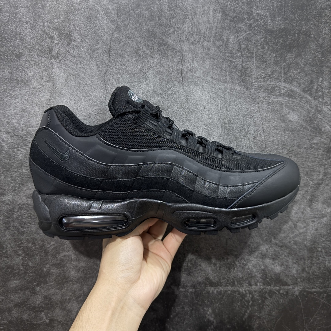 【纯原】NK Air Max 95 OG 联名复古舒适气垫运动鞋 纯黑 CI3705-001全部配色 原