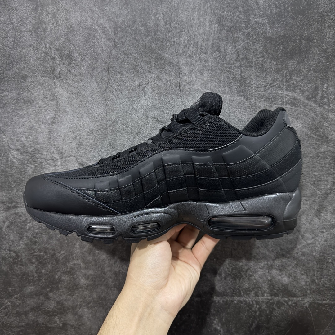 【纯原】NK Air Max 95 OG 联名复古舒适气垫运动鞋 纯黑 CI3705-001全部配色 原