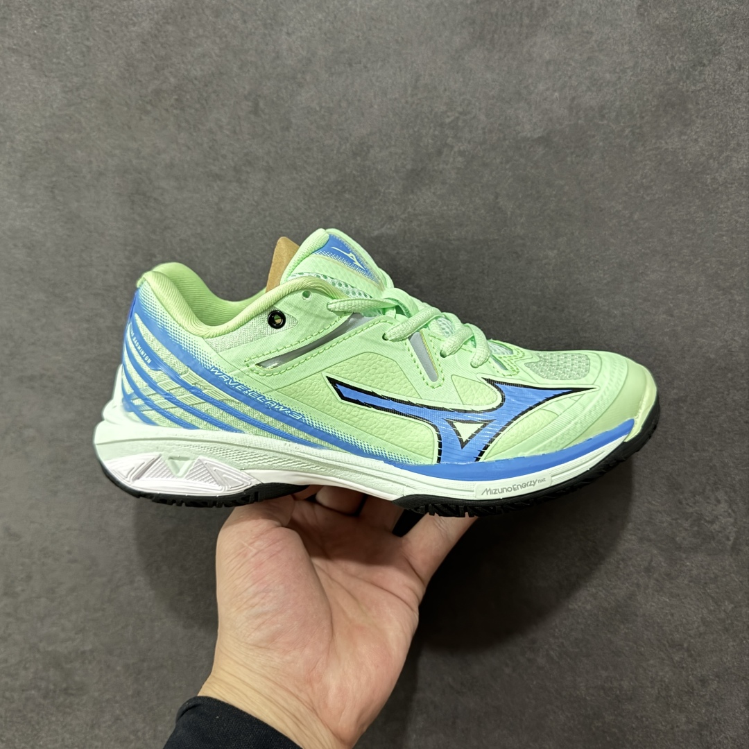 【纯原】Mizuno美津浓 WAVE CLAW 3 舒适百搭 减震防滑耐磨 低帮 羽毛球鞋 男女同款货号