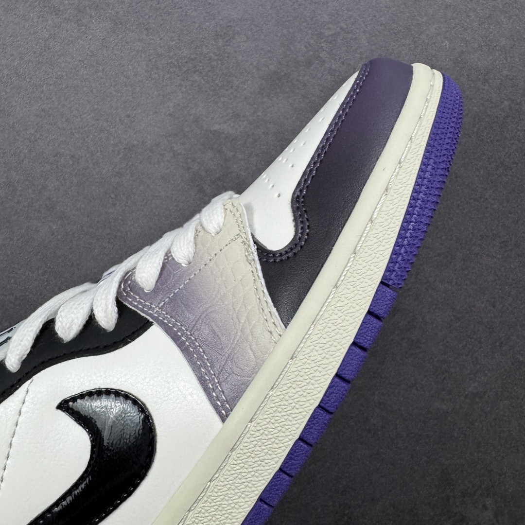 图片[5]-【头层S版】Air Jordan AJ1 Low 低帮系列 全新流水线出品 全配色原鞋对照 原楦原纸板开发 客订头层皮料 全鞋电脑针车 私模大底正确咬花克重内置气垫 原盒内外原标 完美零毛边处理 多重QC质检 超越公司货的品控标准 实实在在的免检产品 货号：HF5759-101 尺码：36-45半-选品中心