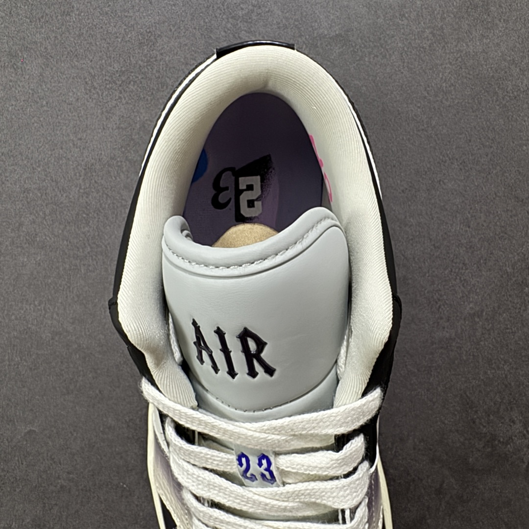 图片[7]-【头层S版】Air Jordan AJ1 Low 低帮系列 全新流水线出品 全配色原鞋对照 原楦原纸板开发 客订头层皮料 全鞋电脑针车 私模大底正确咬花克重内置气垫 原盒内外原标 完美零毛边处理 多重QC质检 超越公司货的品控标准 实实在在的免检产品 货号：HF5759-101 尺码：36-45半-选品中心