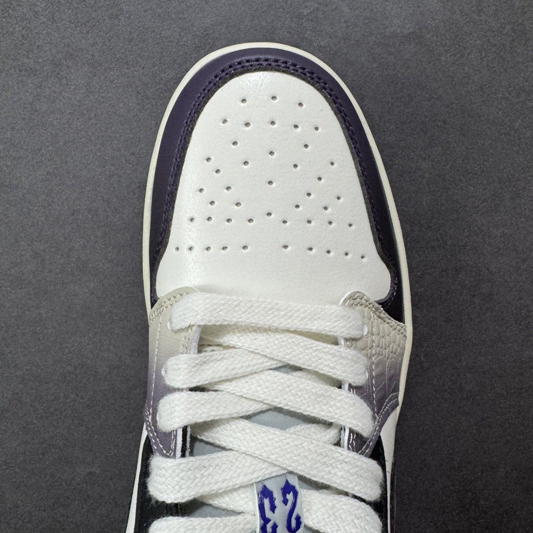 图片[8]-【头层S版】Air Jordan AJ1 Low 低帮系列 全新流水线出品 全配色原鞋对照 原楦原纸板开发 客订头层皮料 全鞋电脑针车 私模大底正确咬花克重内置气垫 原盒内外原标 完美零毛边处理 多重QC质检 超越公司货的品控标准 实实在在的免检产品 货号：HF5759-101 尺码：36-45半-选品中心