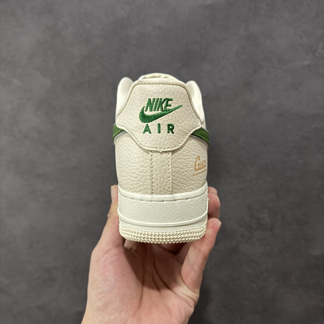 【纯原】Nike Air Force 1'07 Low 古驰联名 白棕绿 空军一号低帮休闲板鞋#原楦头原
