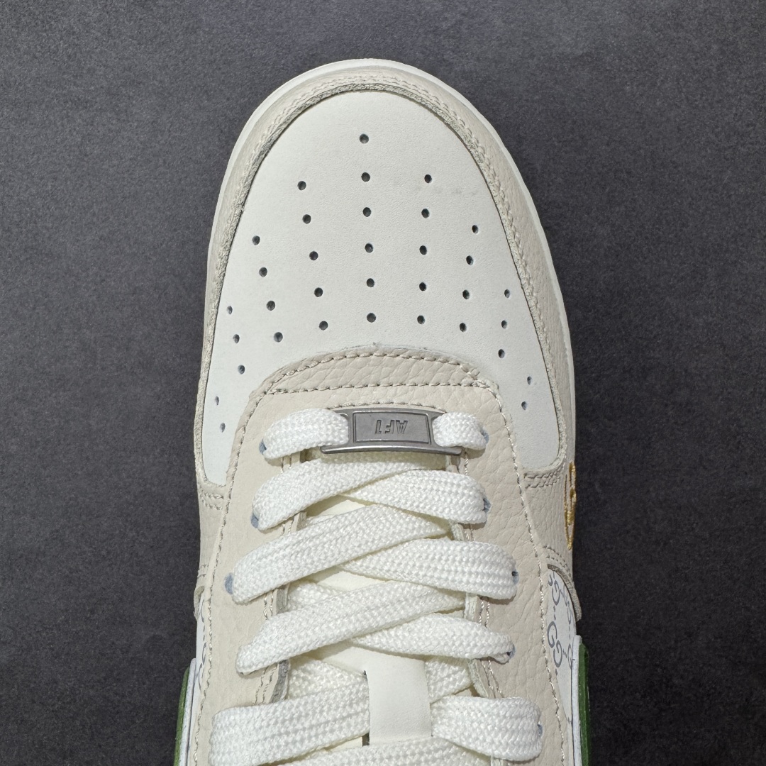 【纯原】Nike Air Force 1'07 Low 古驰联名 白棕绿 空军一号低帮休闲板鞋#原楦头原