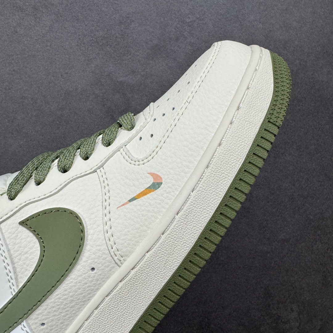 【纯原】Nike Air Force 1'07 Low 古驰联名 米军绿多彩 空军一号低帮休闲板鞋#原楦