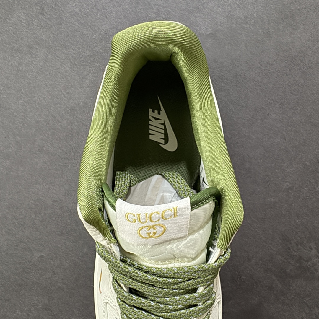 【纯原】Nike Air Force 1'07 Low 古驰联名 米军绿多彩 空军一号低帮休闲板鞋#原楦