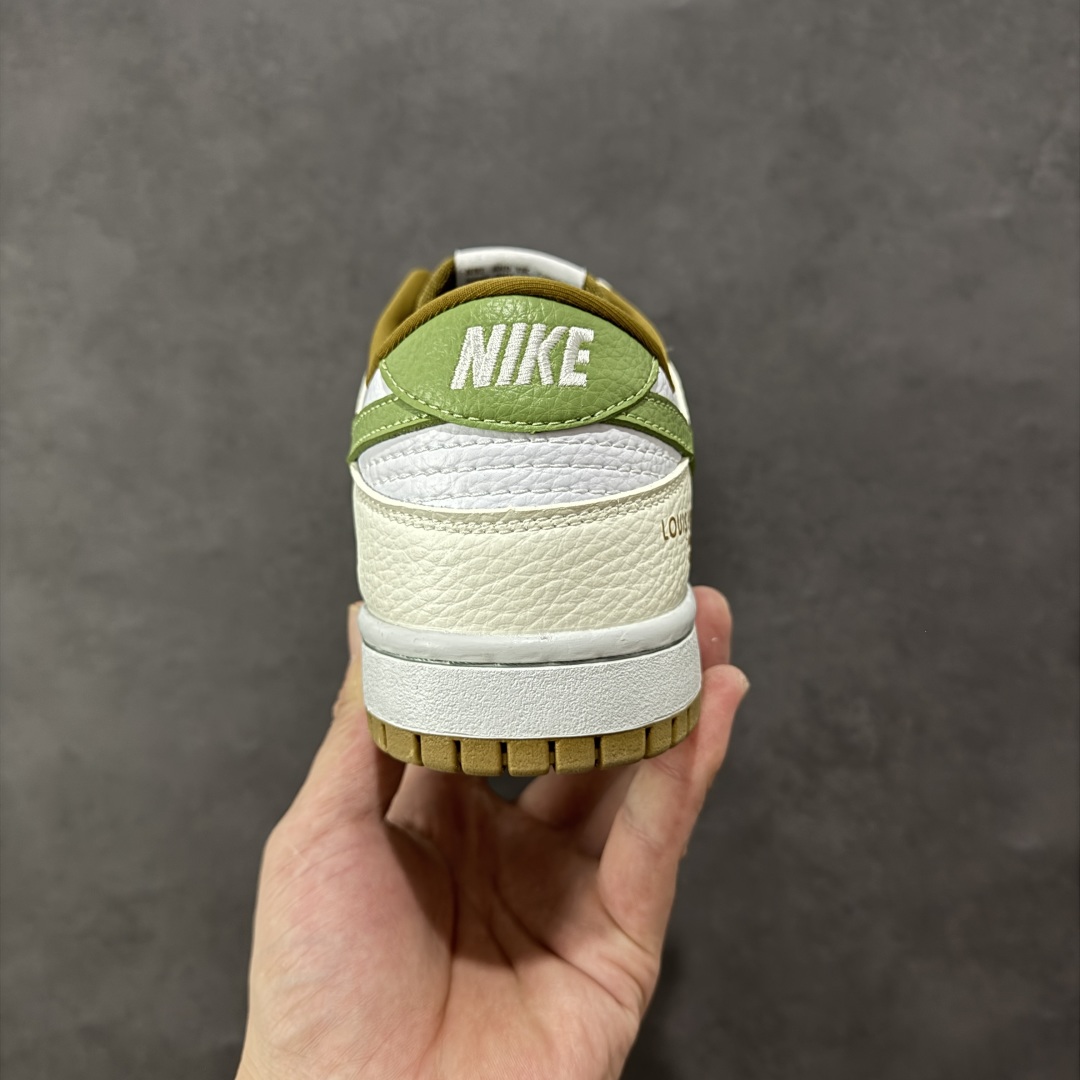 【纯原】Nike SB Dunk Low LV联名 白绿棕 高端定制 低帮休闲板鞋 SC0601-476