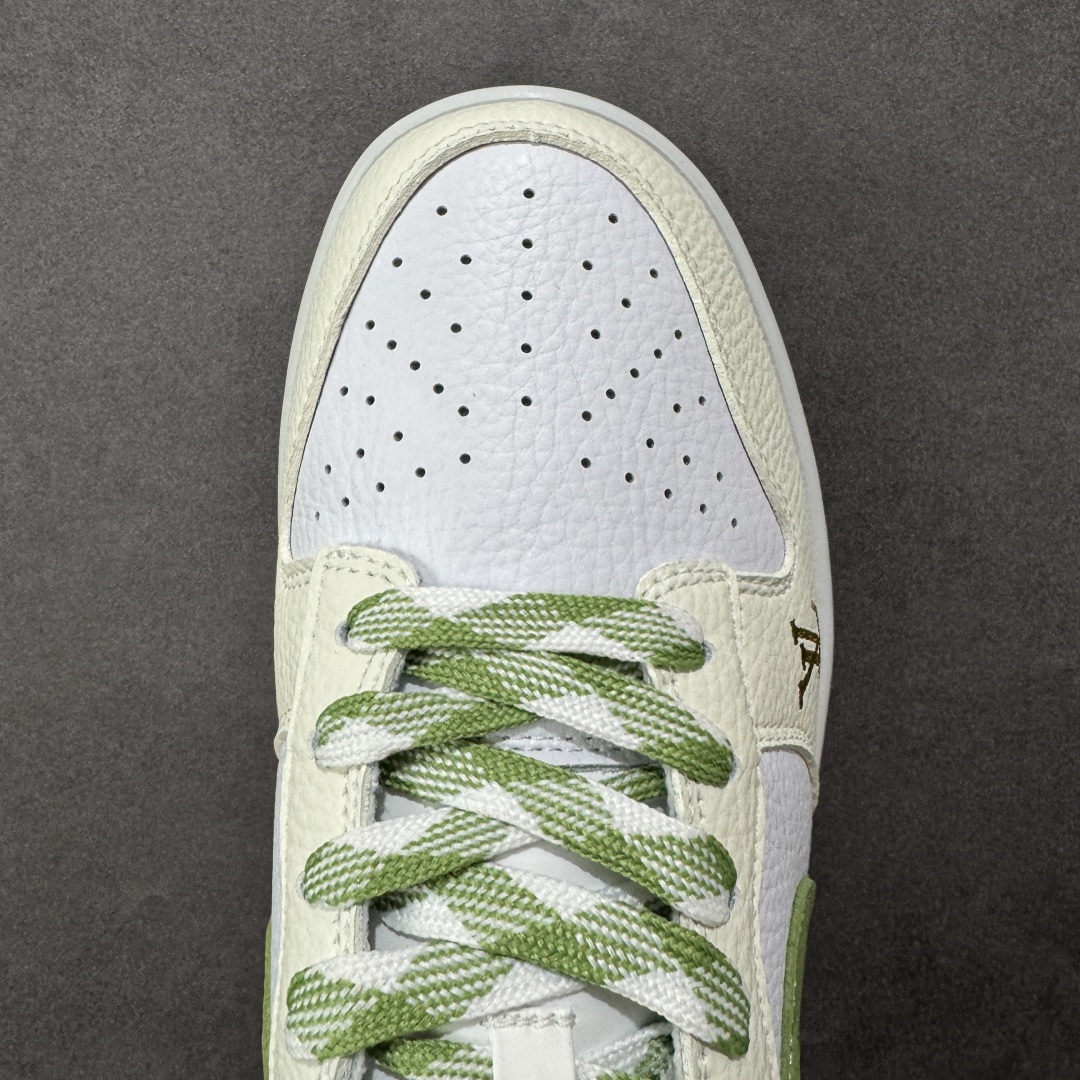 【纯原】Nike SB Dunk Low LV联名 白绿棕 高端定制 低帮休闲板鞋 SC0601-476