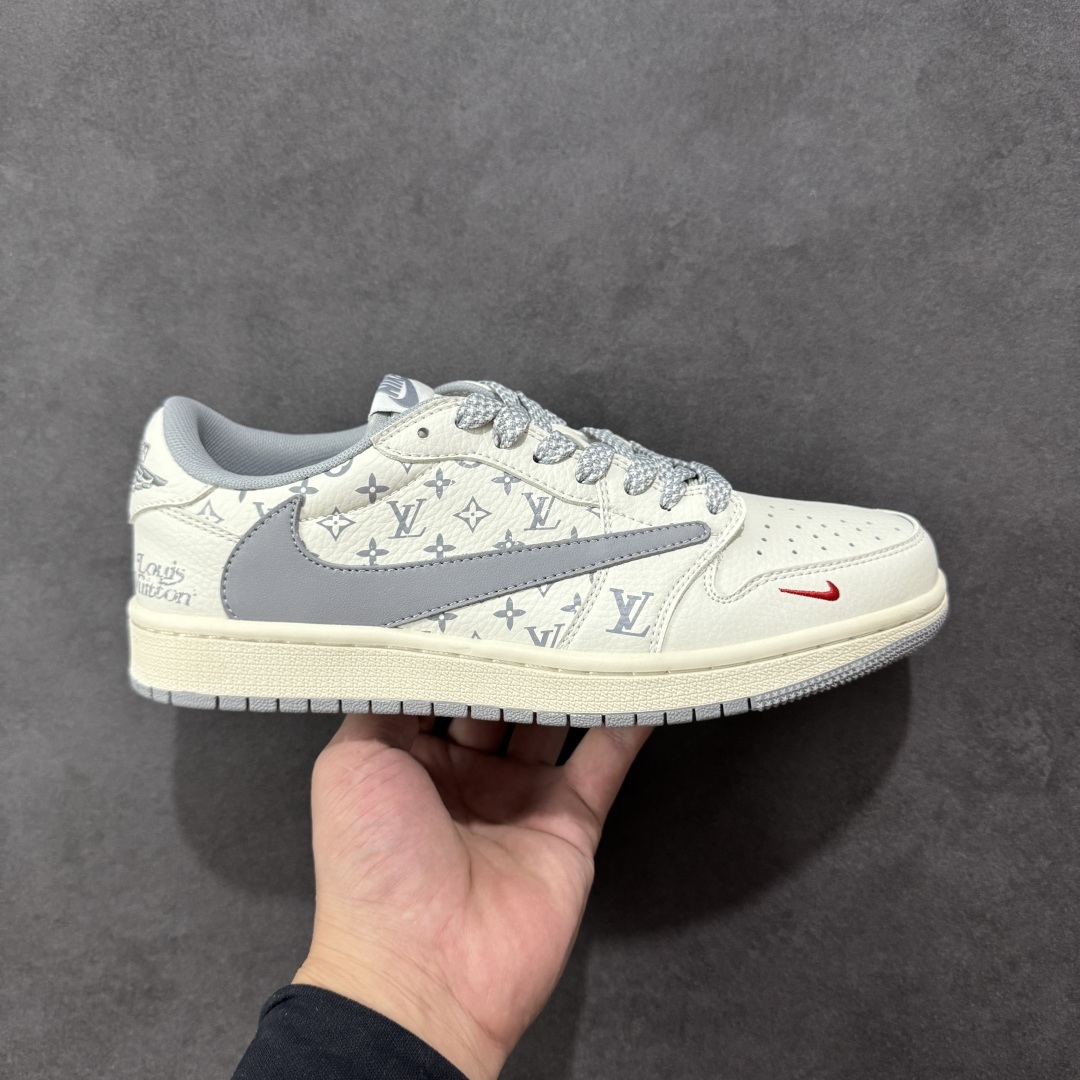 【纯原】Louis Vuitton x Travis Scott x Air Jordan 1 Low