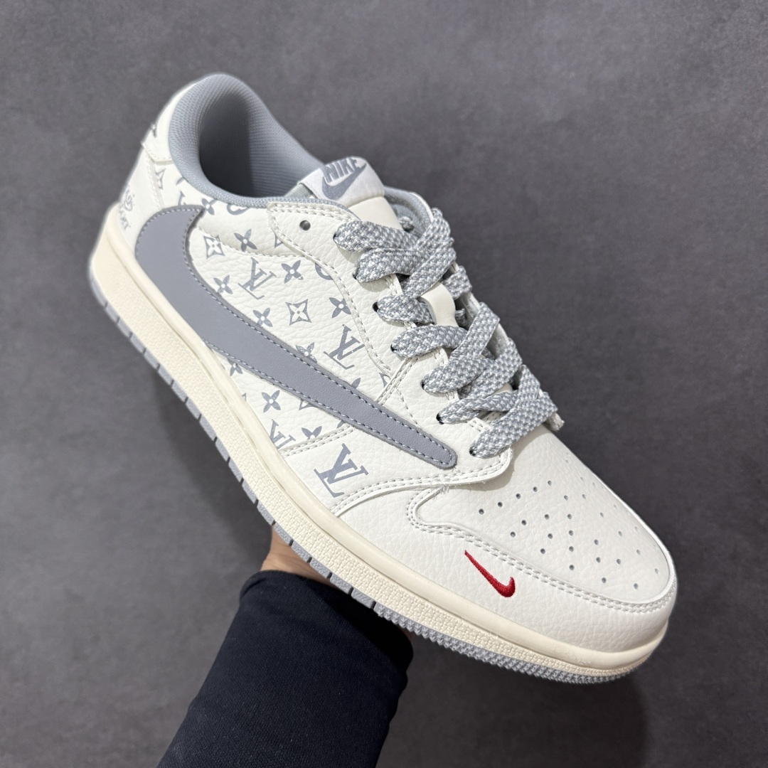 【纯原】Louis Vuitton x Travis Scott x Air Jordan 1 Low