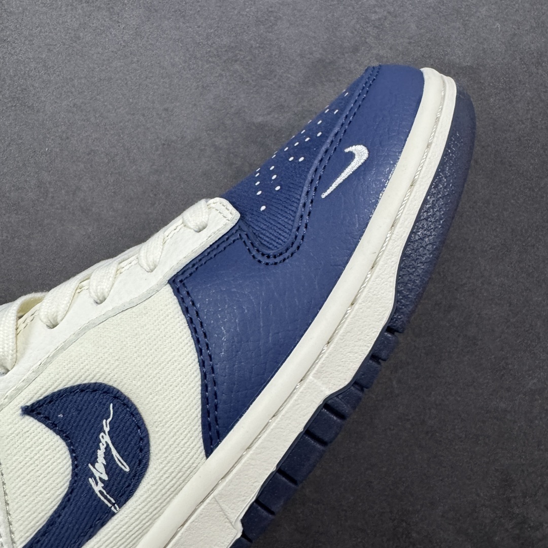【纯原】Nike SB Dunk Low 联名 米白帆布蓝钩 高端定制 低帮休闲板鞋 XD1588-23