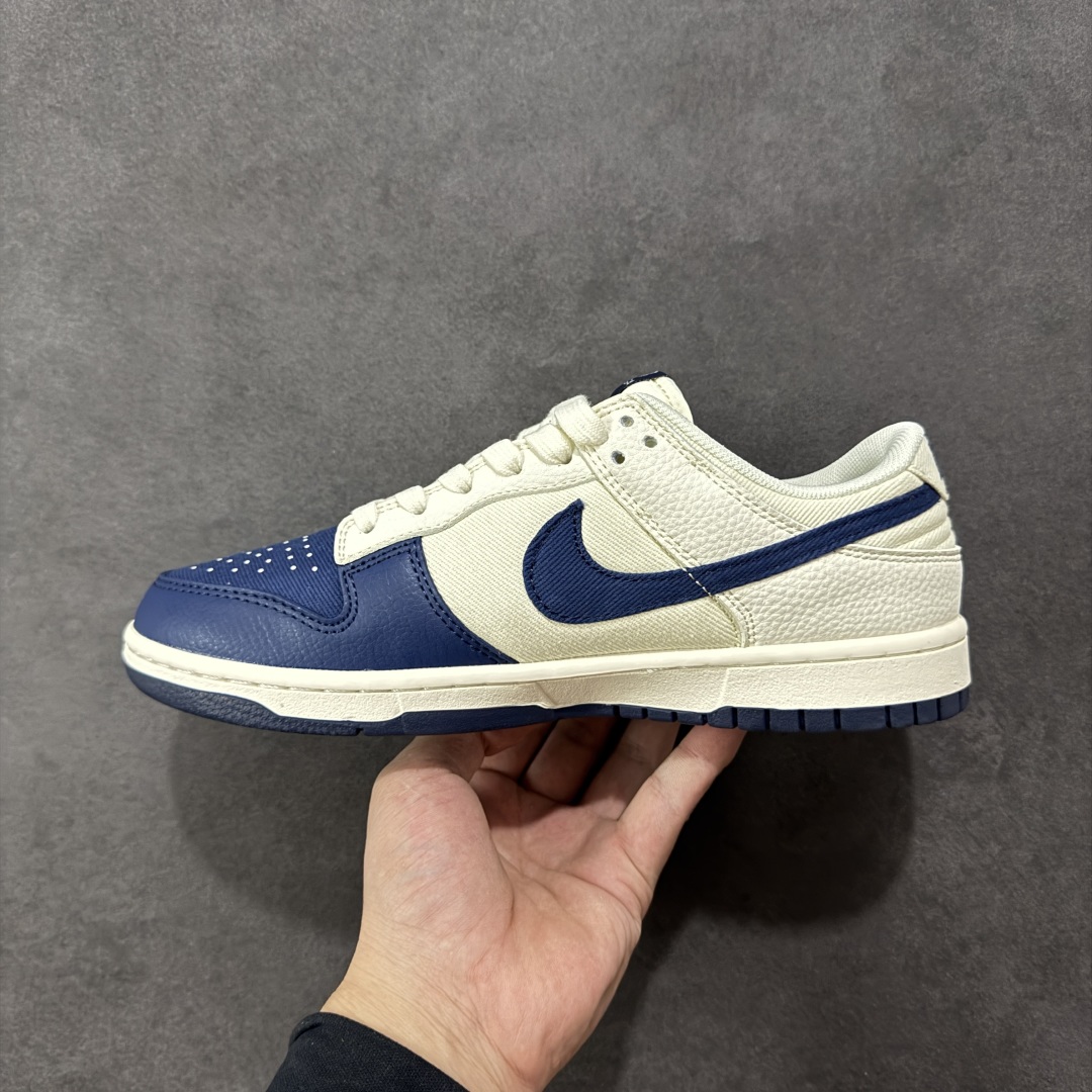 【纯原】Nike SB Dunk Low 联名 米白帆布蓝钩 高端定制 低帮休闲板鞋 XD1588-23