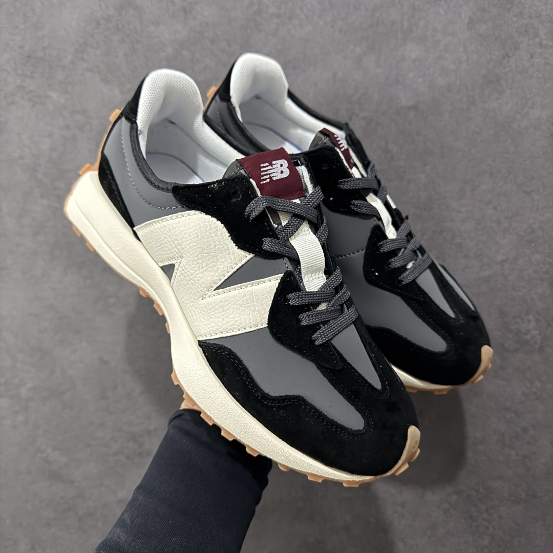 图片[28]-【PE福利版】NB新百伦New Balance NB327系列复古休闲运动慢跑鞋 MS327LAB 全新 New Balance 327 系列，以更纯粹的复古风格设计打造的全新造型。侧身还以解构设计，将 N 字标志以做旧压花样式呈现，样式别具新意。而麂皮、冲孔皮革的塑造，则呈现出高级怀旧气质，也让鞋款在奢华时装风格与运动氛围之间达到了平衡。 尺码：36～45半-选品中心