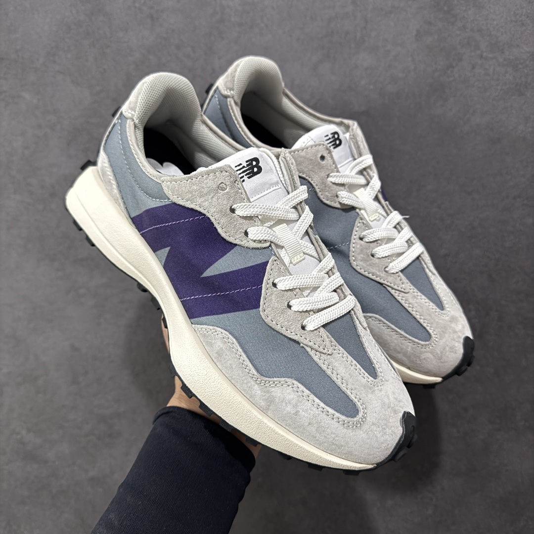 图片[3]-【PE福利版】NB新百伦New Balance NB327系列复古休闲运动慢跑鞋 MS327LAB 全新 New Balance 327 系列，以更纯粹的复古风格设计打造的全新造型。侧身还以解构设计，将 N 字标志以做旧压花样式呈现，样式别具新意。而麂皮、冲孔皮革的塑造，则呈现出高级怀旧气质，也让鞋款在奢华时装风格与运动氛围之间达到了平衡。 尺码：36～45半-选品中心