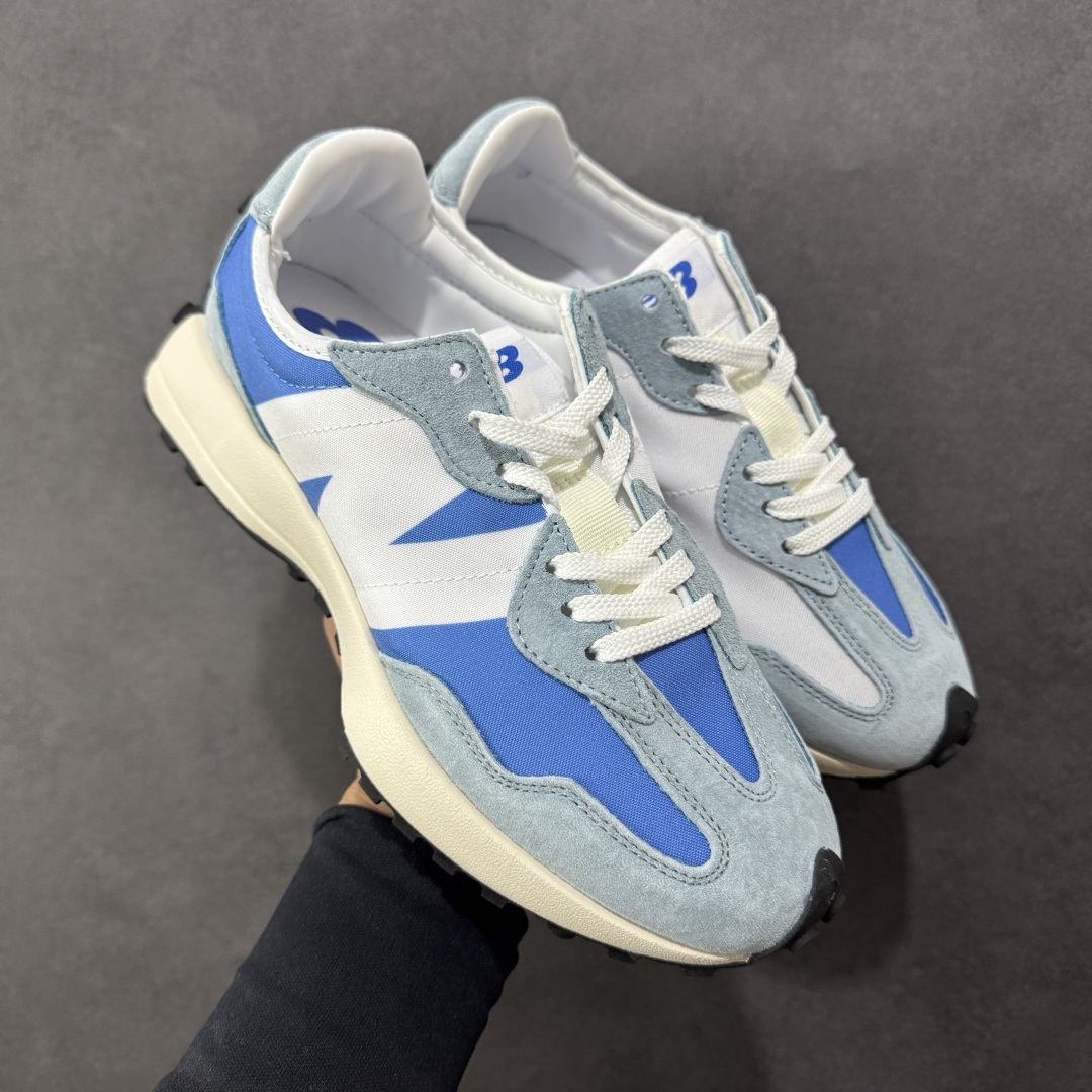 图片[21]-【PE福利版】NB新百伦New Balance NB327系列复古休闲运动慢跑鞋 MS327LAB 全新 New Balance 327 系列，以更纯粹的复古风格设计打造的全新造型。侧身还以解构设计，将 N 字标志以做旧压花样式呈现，样式别具新意。而麂皮、冲孔皮革的塑造，则呈现出高级怀旧气质，也让鞋款在奢华时装风格与运动氛围之间达到了平衡。 尺码：36～45半-选品中心